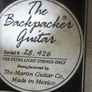 Y087-N38-405 Martin マーチン The Backpacker guiter バックパッカーギター アコースティックギター 現状品①の画像5