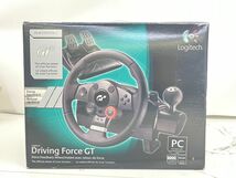 Z048-N35-1727 Logitech PS3 Playstation3 プレステ3 Driving Force ドライビングフォース GT ハンドルコントローラー 現状品②_画像10