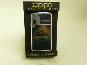 W584-N30-1261★ Zippo ジッポー SOUTHERN CROSS COUNTRYCLUB オーストラリア スリムタイプ オイルライター 喫煙具 現状品①★