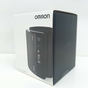 X246-N30-1853 OMRON オムロン 上腕式血圧計 HEM-7600T 自動電子血圧計 通電確認済 現状品③の画像9