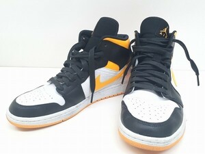 X238-N29-3065 NIKE AIR JORDAN 1 Mid ナイキ エアジョーダン CV5276-107 スニーカー 27.5cm 現状品③