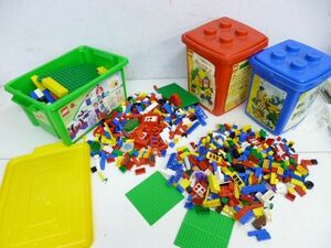 U097-N36-1428 LEGO レゴ ブロック まとめ売り ミニフィグ 基盤 特殊パーツ バケツ DUPLO 2356 動物 現状品①