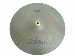 X084-N35-1479 Zildjian ジルジャン MEDIUM CRASH 16″ / 40cm クラッシュシンバル 現状品①