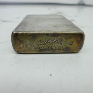 Y494-N40-8★ Zippo ジッポー FLORIDA STATE リミテッドエディション MADE IN USA 筆記体ロゴ オイルライター 喫煙具 現状品①★の画像4