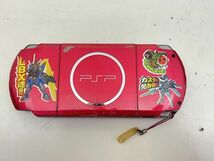 Y322-N36-1628 SONY ソニー PSP-3000 本体 ソフト 9点 まとめ 戦国無双 戦国BASARA モンハン グラセフ ウイイレ 野球 ナルト 現状品②_画像4