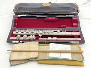 Y316-N36-1610 Pearl Flute жемчуг флейта 33 духовые инструменты с футляром текущее состояние товар ②