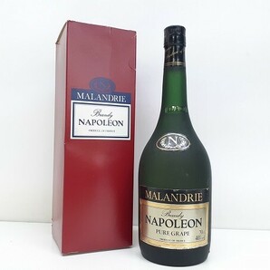 Y292-N38-359 未開栓 MALANDRIE マランドリー NAPOLEON ナポレオン ブランデー 700ml 40％ 箱あり 現状品③の画像1