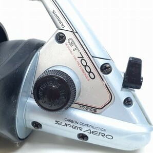 Y290-N36-1675 スピニングリール 2点 セット SHIMANO シマノ SUPER AERO GT7000 / Daiwa ダイワ FINESURF 釣り具 リール 現状品③の画像3