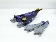 Z258-N29-3242 TAKARA タカラ トランスフォーマー ビーストウォーズ D-13 デストロン航空参謀＆空爆兵 スタースクリーム＆BB 現状品③_画像6