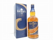 Z243-N36-1681 未開栓 Dewars デュワーズ 12年 スコッチ ウイスキー 1L 1000ml 40% 箱あり 現状品③_画像1