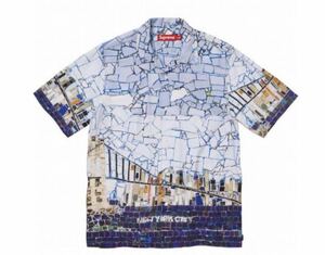 Mサイズ　Supreme Mosaic S/S Shirt Multicolor シュプリーム モザイクシャツ マルチカラー シャツ