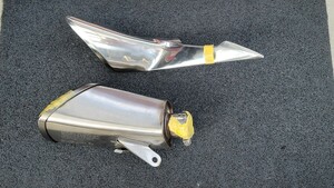 GSX-S1000 GSX-S1000F GT79A GT79B 純正マフラー 走行3,000㎞美品 