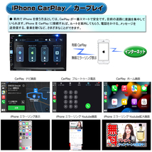 　値下げしました！車載　２DIN７インチタッチパネル　apple CarPlay Android Auto　画面ミラーリング　DVDプレイヤー　「D58」_画像5