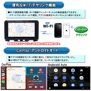 4月限定値下げ！ジムニー専用パネルJB64 JB74 アンドロイド9インチカーナビAndroid12 スズキ専用配線 「AG23」の画像4