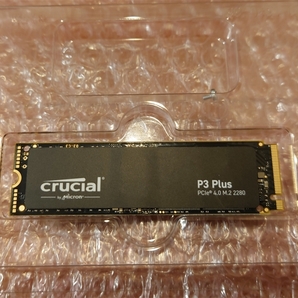 クルーシャル Crucial P3 Plus CT4000P3PSSD8JP NVMe 4TB M.2 2280 PCIe Gen4 PS5用SSD 電源投入4回 使用時間15時間の画像2