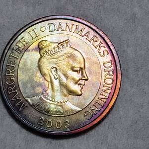 2003　デンマーク　 硬貨　超綺麗なものですトーン　コイン