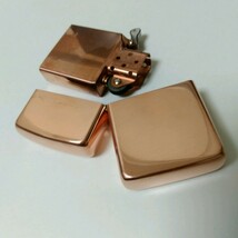 未使用品 SOLID COPPER PREMIUM OIL LIGHTER 純銅無垢(ソリッドカッパー)プレミアムオイルライター ZIPPO互換品 重厚/無地 アーマーケース_画像8