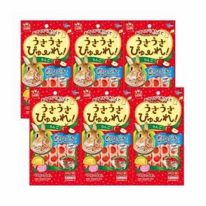 マルカン ミニマルランド うさうさぴゅーれ りんご （10g×5本入）6袋