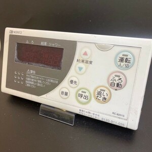 【即決】ost 778 NORITZ ノーリツ 給湯器浴室リモコン RC-8201S 動作未確認/返品不可 2