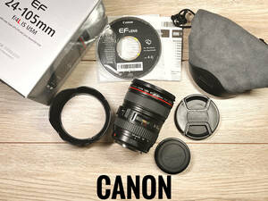 ★安心保証★送料無料★CANON EF 24-105mm f/4 L IS USM #8470400915