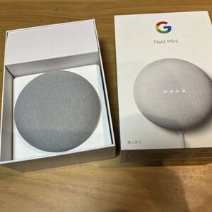 Google Nest Mini GA00638-JP グーグルネストミニ 第二世代 中古 美品 送料全国520円の画像1