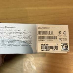 Google Chromecast GA00439-JP グーグル クロームキャスト 第三世代 未使用品 送料全国520円の画像2