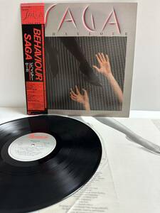レコード LP 見本盤 帯付き SAGA サーガ / BEHAVIOUR ビヘイビアー / 28・3P-662（管理No.11） 