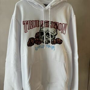 【TRUE RELIGION 】TRUE SKULL PULLOVER HOODIEの画像1