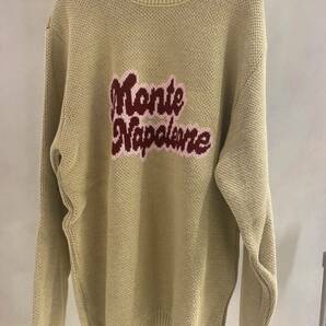 【Family First】Monte Napoleone Sweater BEIGEの画像1