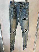 【AMIRI】MX1 LEATHER JEAN_画像1