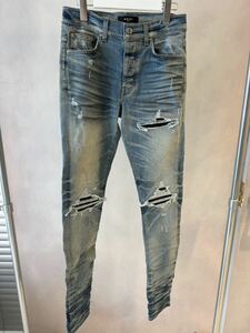 【AMIRI】MX1 LEATHER JEAN