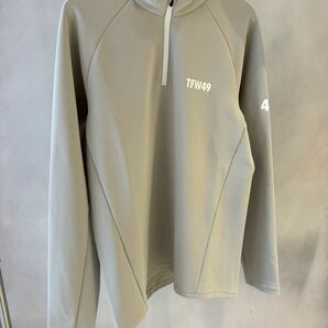 【TFW49】Half Zip Long Sleeve GREIGEの画像1