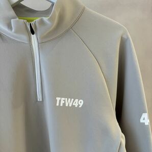 【TFW49】Half Zip Long Sleeve GREIGEの画像2