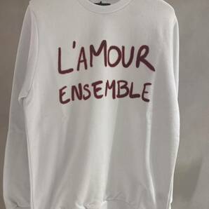 【Maison Honore】Sweat shirt Whiteの画像1