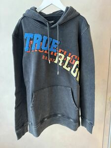 [TRUE RELIGION ]VINTAGE PATCH PULLOVER HOODIE