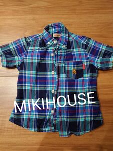 子供服100cm MIKIHOUSE　ミキハウス　 半袖シャツ