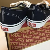 vans バンズ　US企画　オーセンティック　ネイビー　27.5cm 新品未使用品_画像4