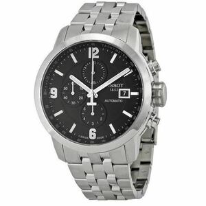 TISSOT( Tissot ) наручные часы мужской TISSOT PRC 200 автоматический хронограф черный T0554271105700 [ стандартный импортные товары ]