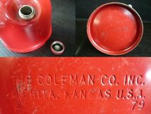 TLD-00244-03 Coleman コールマン シングルマントル 赤ランタン Model 200A 79年2月製 クラムシェルケース付 ※ジャンク_画像8