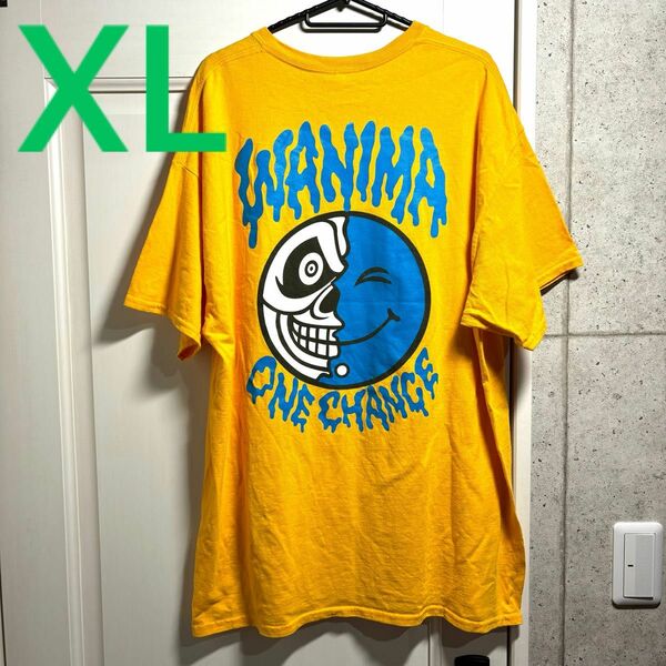 WANIMA 黄色 半袖Tシャツ XLサイズ ワニマ