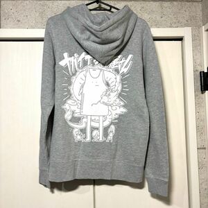 ヤバT ジップアップパーカー グレー 灰色 Sサイズ ヤバイTシャツ屋さん