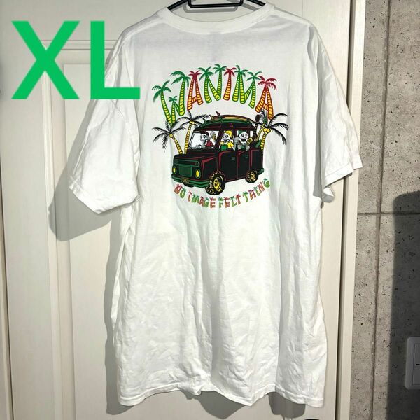 WANIMA 南国 白 半袖Tシャツ XLサイズ ワニマ