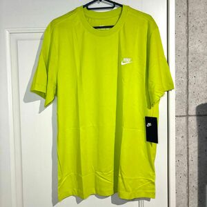 1 ナイキ 黄色 蛍光イエロー 半袖Tシャツ XLサイズ 未使用タグ付き NIKE