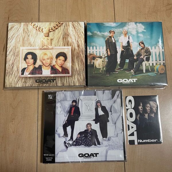 <新品未開封>Number_i GOAT 3形態特典付き