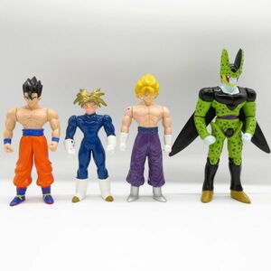 当時物 BANDAI バンダイ スーパーバトル コレクション ドラゴンボールZ トランクス セル ベジット 孫悟飯 フィギュア 4体セット/B1 424-13