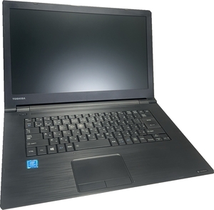 中古 良品 東芝B65D　15.6型ノートパソコン・Celeron-3855U・8GB・SSD160GB・Win11Pro・Office2021・無線LAN付き　　4228