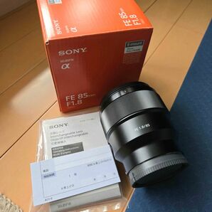 美品。ソニー SONY FE85mm f1.8 SEL85F18 単焦点レンズ ソニーEマウント