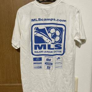 希少！MLS(メジャーリーグサッカー)2004 MLS CAMPフォトプリント Tシャツの画像3