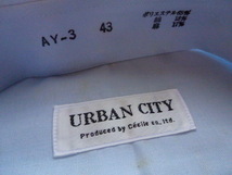 未使用　半袖　ワイシャツ　URBAN　CITY　 セシール　AY-3 B形サイズ　襟サイズ４３ _画像3