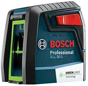 Bosch Professional(ボッシュ) クロスラインレーザー(ダイレクトグリーンレーザー) GLL30G